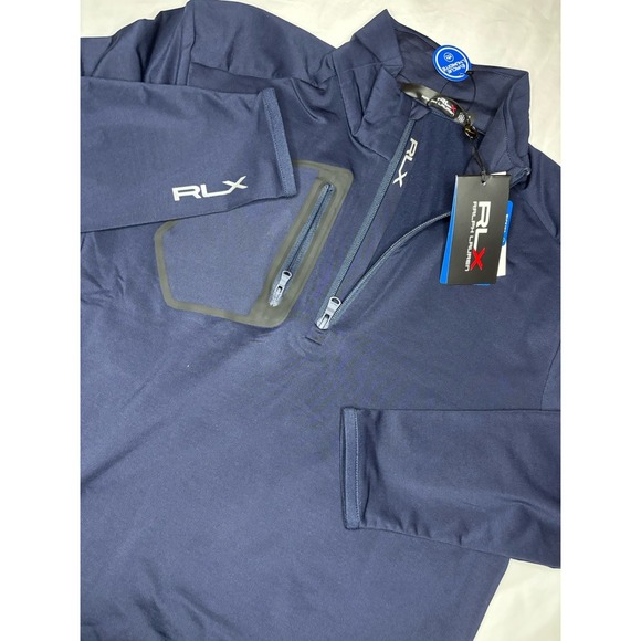 RLX Ralph Lauren Other - Ralph Lauren RLX Golf 1/4 Zip Pullover Dark Navy Stretch Wicking Men's Small NWT